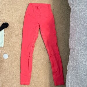 lululemon athletica Coral Leggings